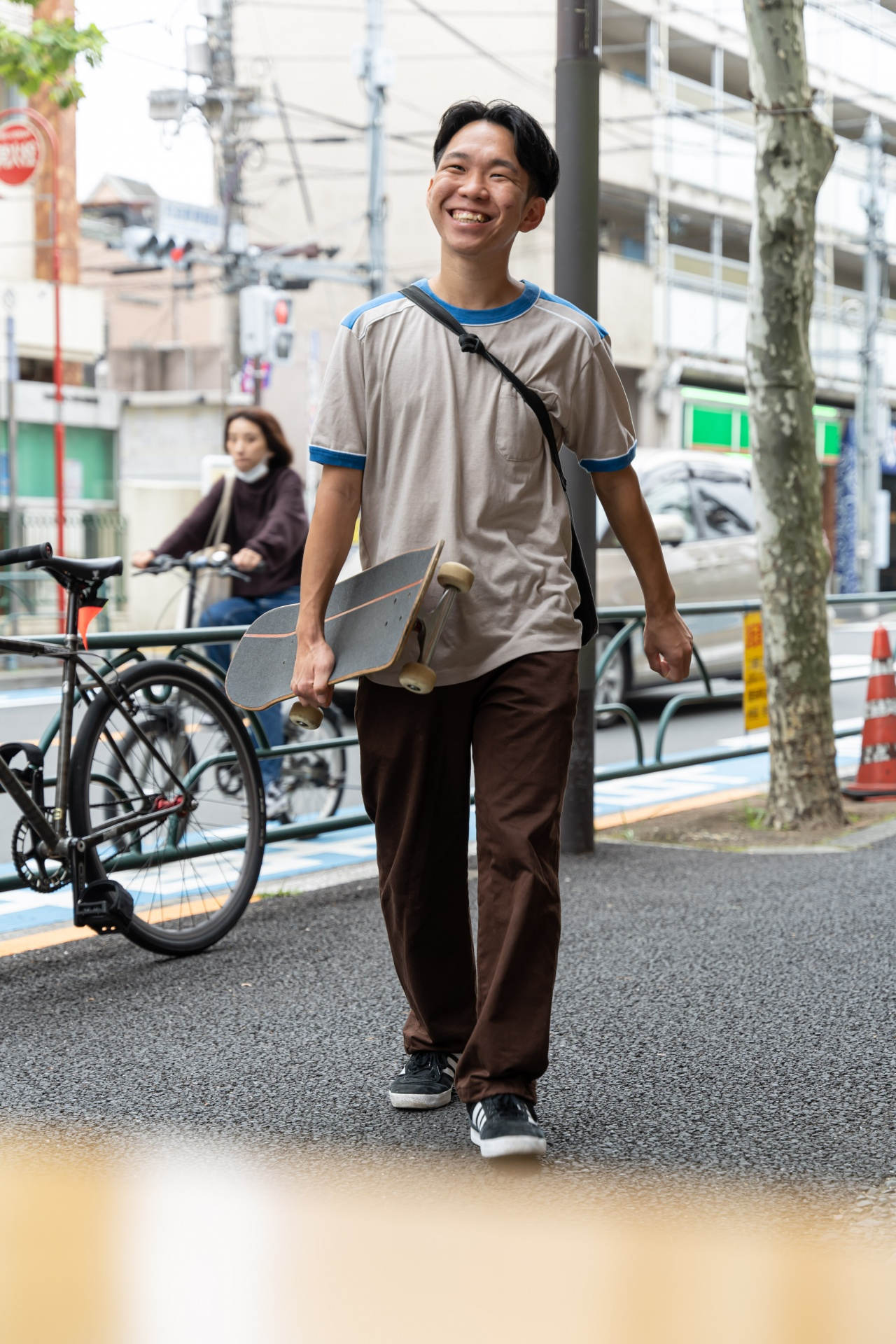 UTS×PWA×Blue Lug BIKE CHINO オリーブ Mサイズ-