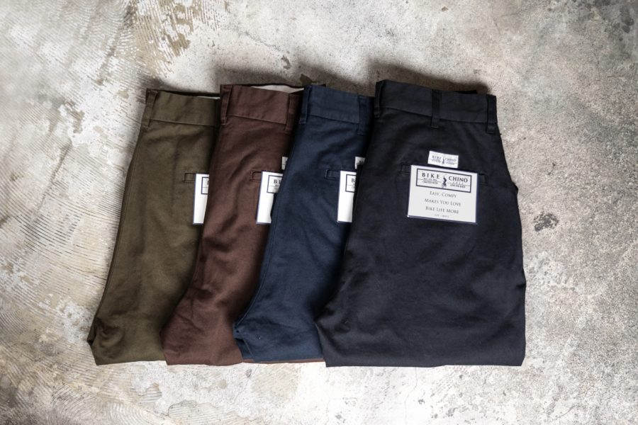 UTS x PWA x BLG BIKE CHINO NAVY状態