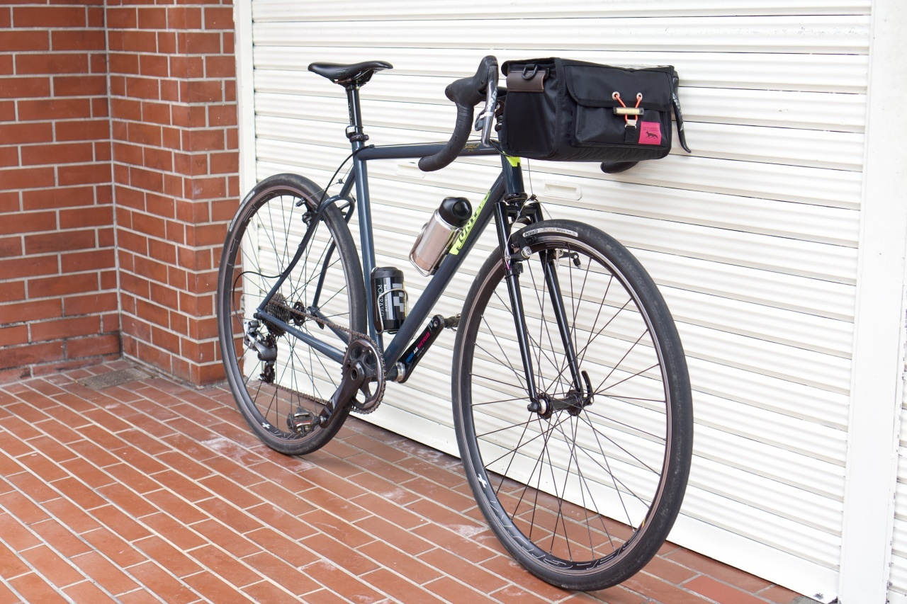 SWIFT INDUSTRIES* paloma handlebar bag (ecopak/black) - BLUE LUG 