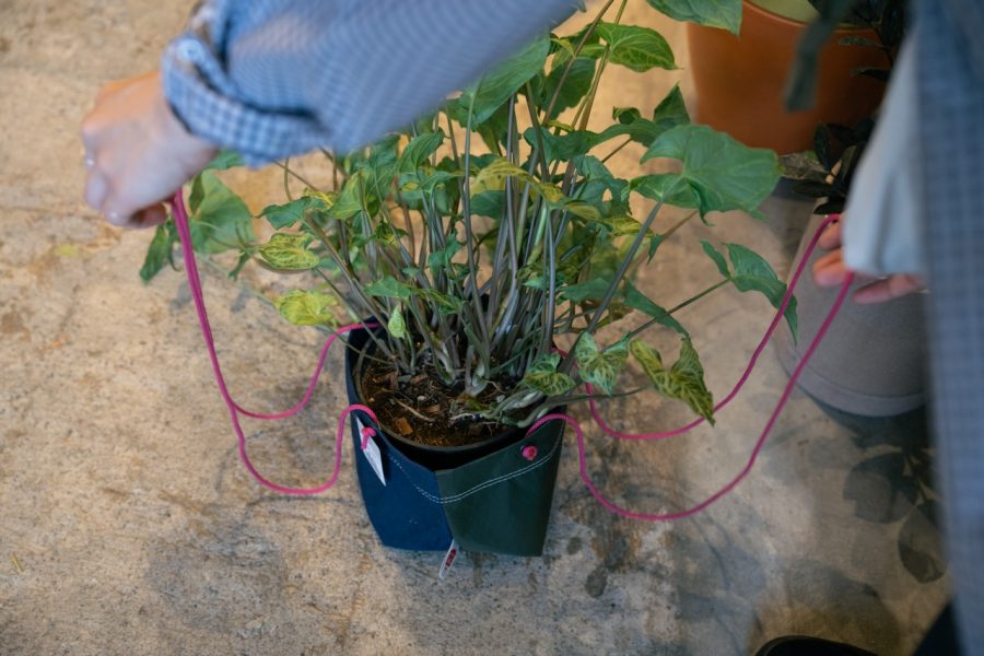 植物用のプランターカバー作りました！ - BLUE LUG BLOG