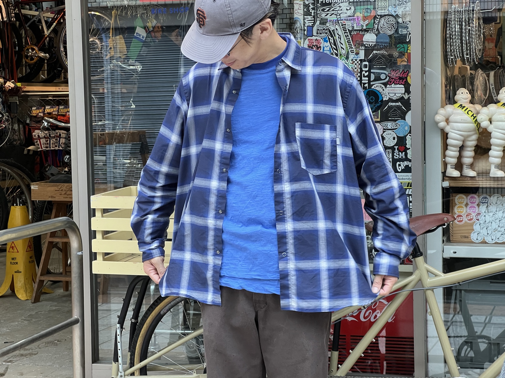 171cm 65kg Mサイズ - BLUE LUG STAFF REVIEW | 自転車店 ブルーラグ