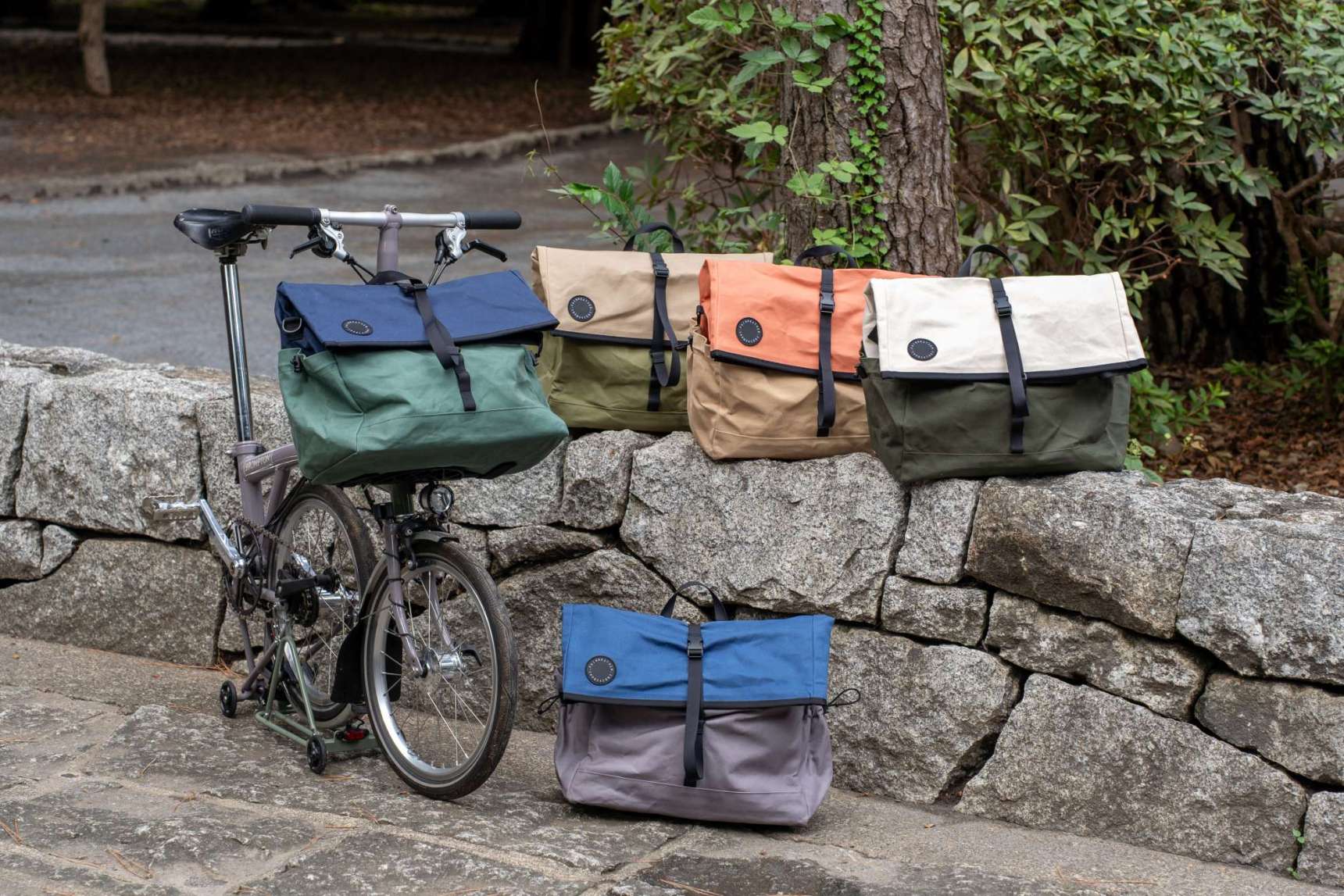 ★新品　FAIRWEATHER ブロンプトンバック　ブルーラグ 新色!! Brompton bag 紹介。 - BLUE LUG BLOG | 自転車店