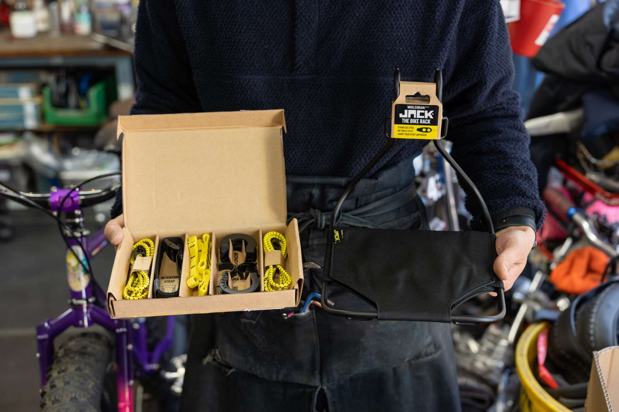 新規取り扱い！*WHOLEGRAIN CYCLES* jack the bike rack！！ - BLUE