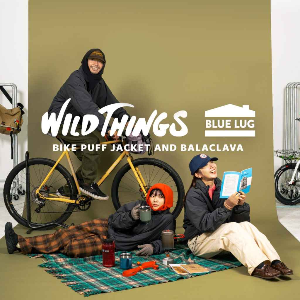 WILD THINGS×BLUE LUG* bike puff jacket BLUE LUG×WILD THNGS バイクパフジャケット│BIKE PUFF JACKET