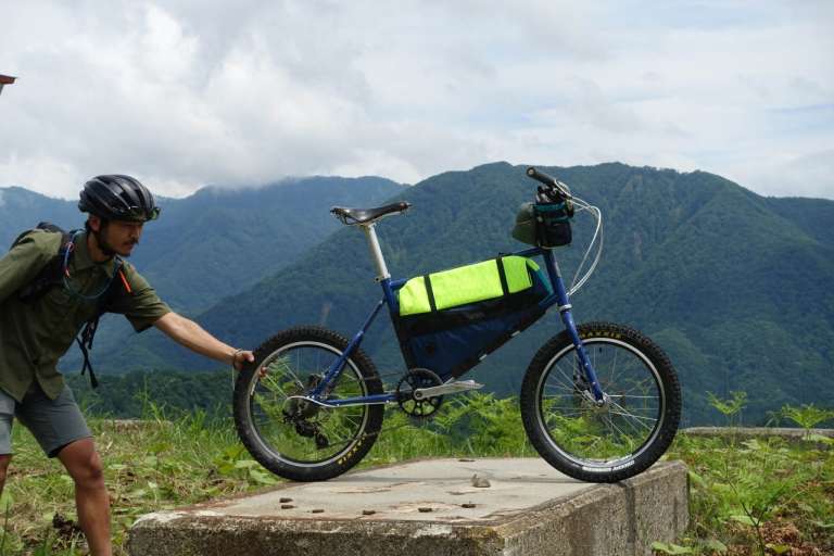 FAIRWEATHER* frame bag half (x-pac coyote) - BLUE LUG ONLINE STORE