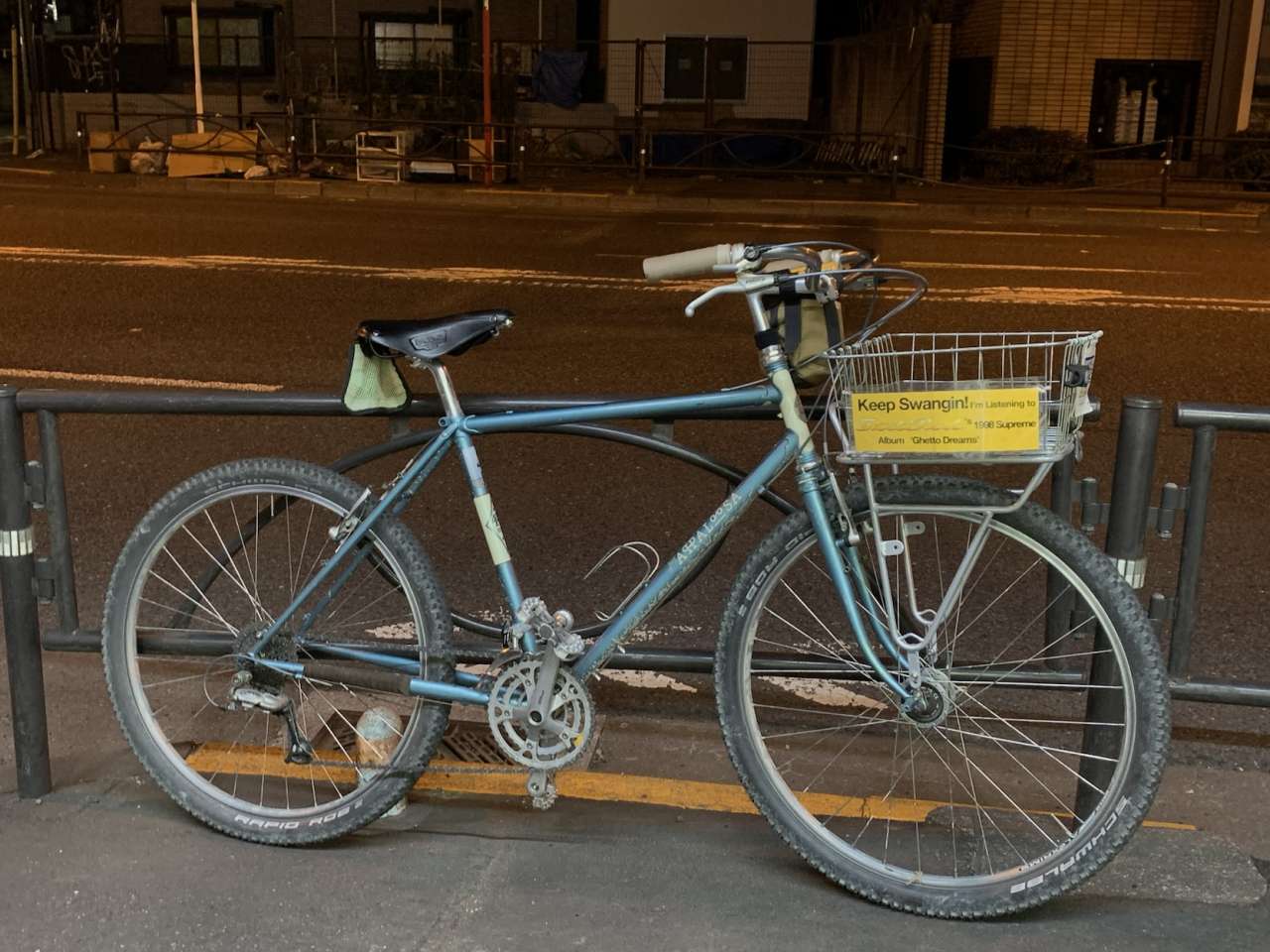 RIVENDELL* joe appaloosa frame set (lime olive) - BLUE LUG ONLINE