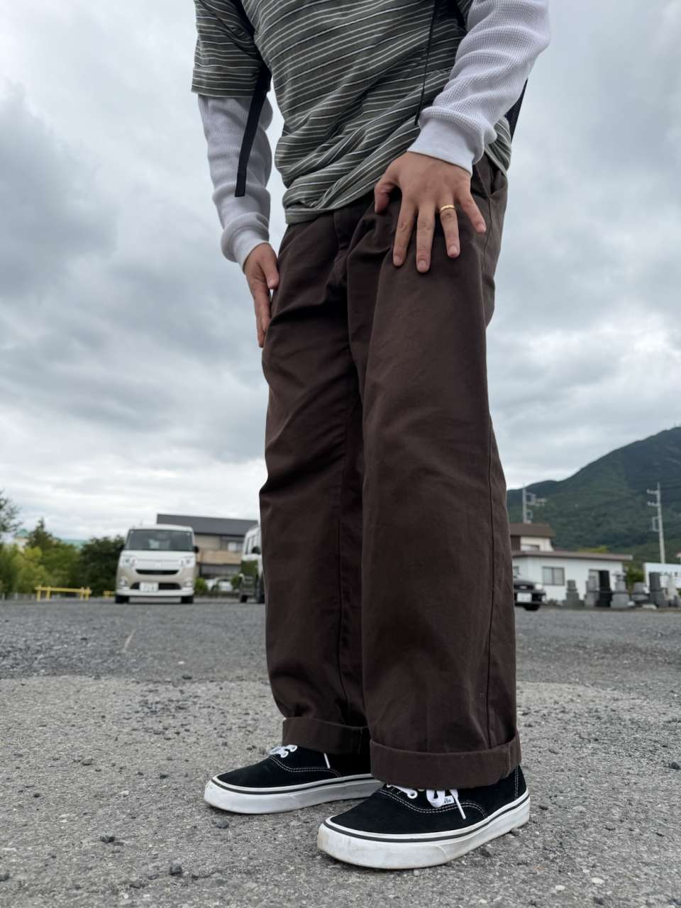 BLUE LUG* bike pants (brown) - BLUE LUG ONLINE STORE