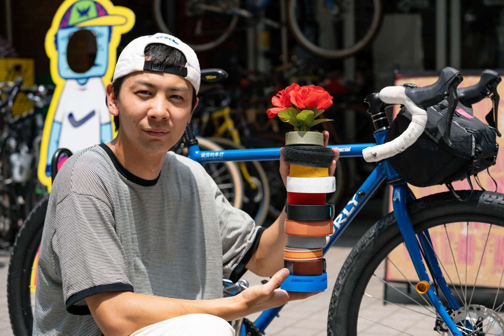 God&Famous Paincave バーテープ blue lug 蒼楽的夏季巻物(バーテープ)選抜甲子園 - BLUE LUG BLOG | 自転車店