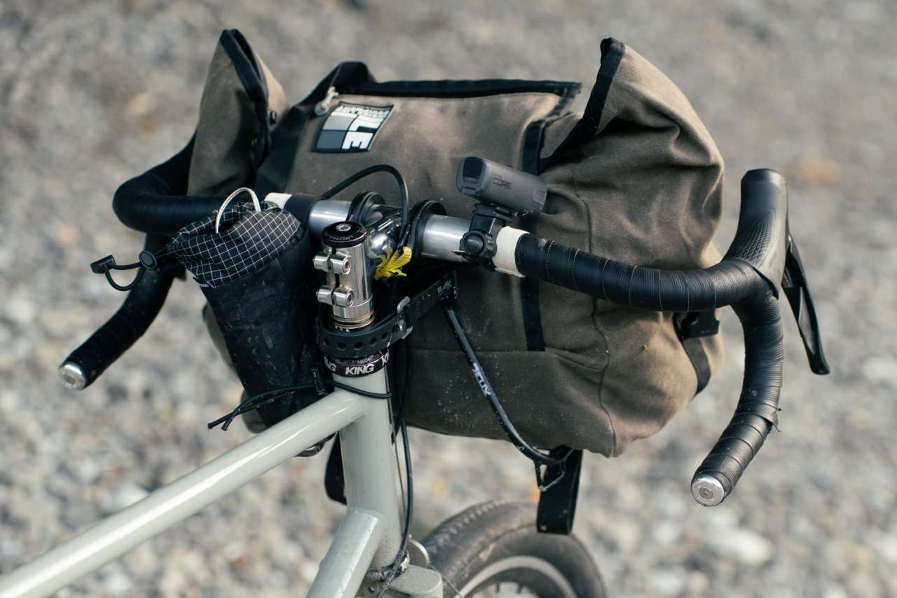 ILE* porteur rack bag (waxed/forest) - BLUE LUG ONLINE STORE