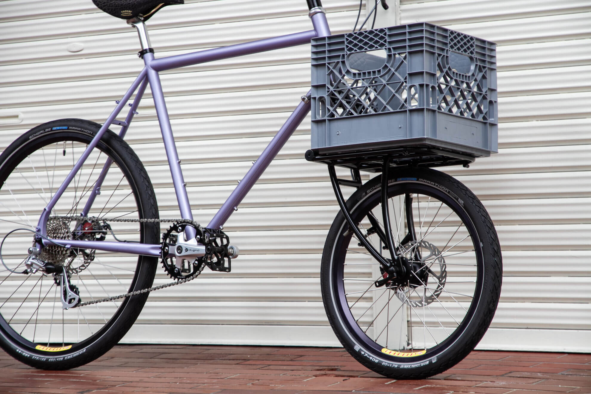 CRUST BIKES clydesdale cargo fork直接引き取りも大丈夫ですよ