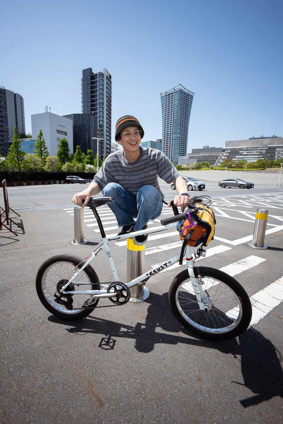 🌴 CRUST BIKES 🌴 STUPID TOURIST - BLUE LUG