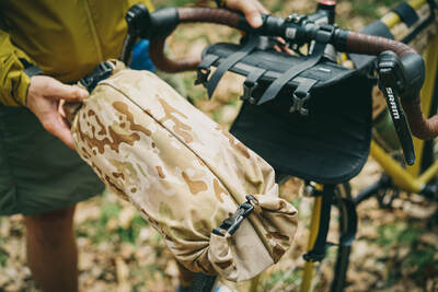 Handlebar Bag+ - FAIRWEATHER BIKE BAG CATALOG || BLUE LUG