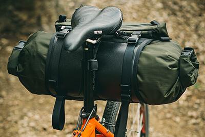 Handlebar Bag+ - FAIRWEATHER BIKE PACIKING CATALOG || BLUE LUG