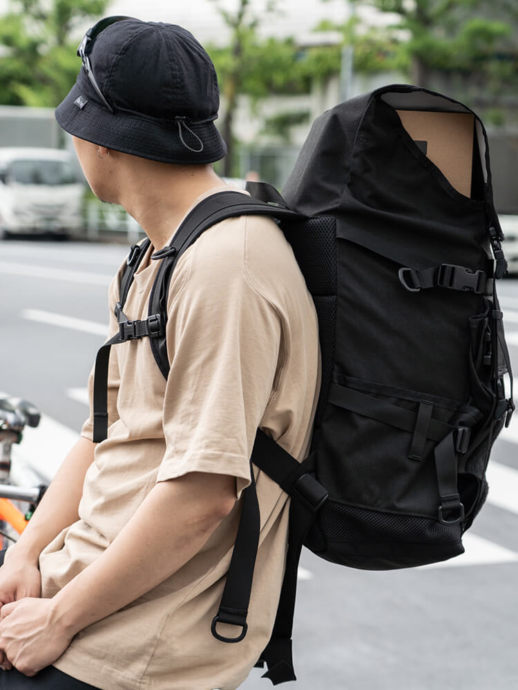 ILEバックパック ILE - INSIDE LINE EQUIPMENT - || BLUE LUG