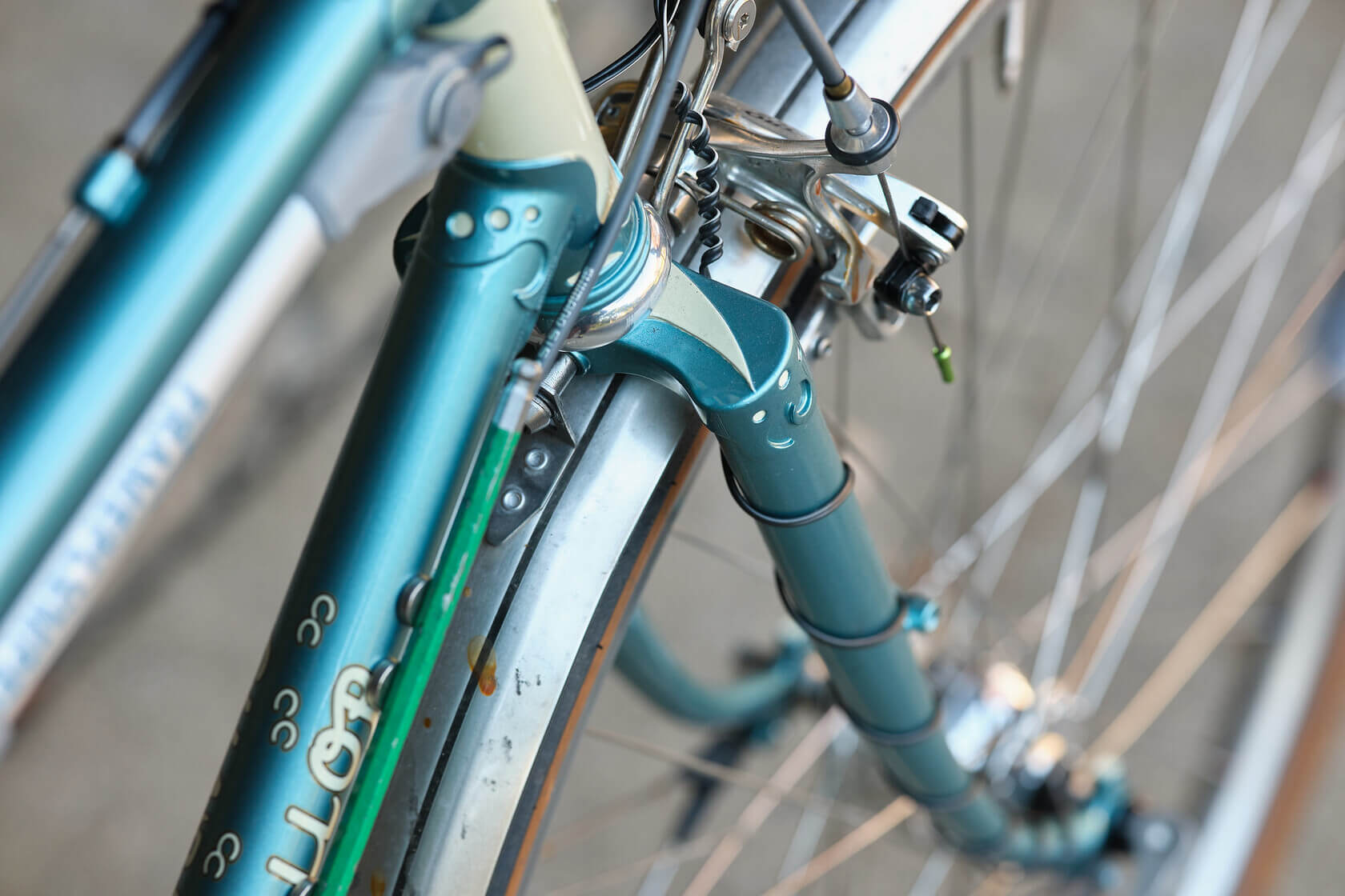 RIVENDELL BICYCLE WORKS Charlie H. Gallop - BLUE LUG